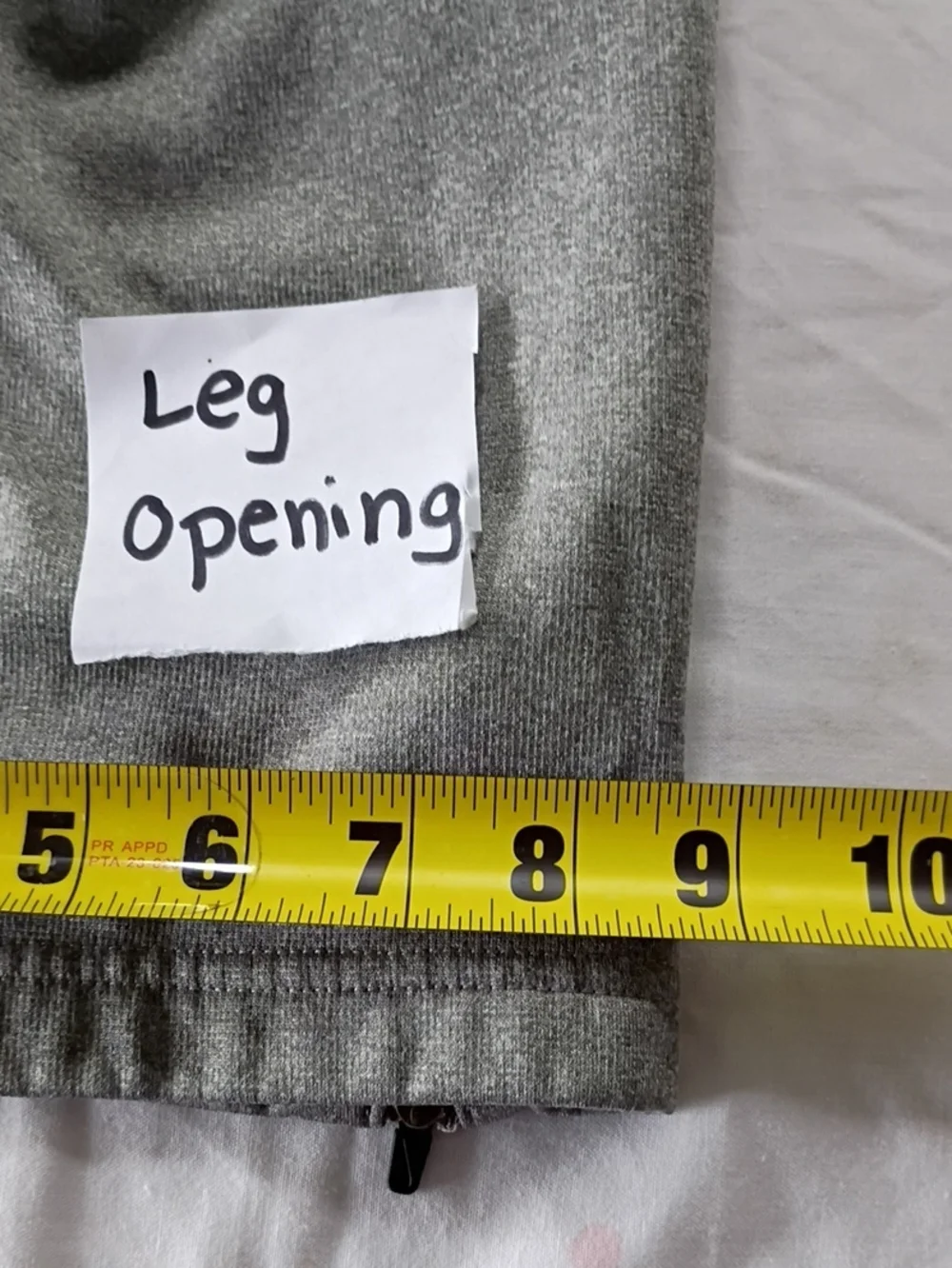 EUC Nike Gray Side Zip Sweatpants Mens Size Medium Athleisure Lounge Athletic